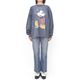 ��26FW��Oblada ���֥�� MARGARET JEANS VINTAGE �ޡ�����åȥ����� ������ơ��� �ե쥢�ǥ˥�ѥ�� F2610DP02 ��ǥ�����������̵����