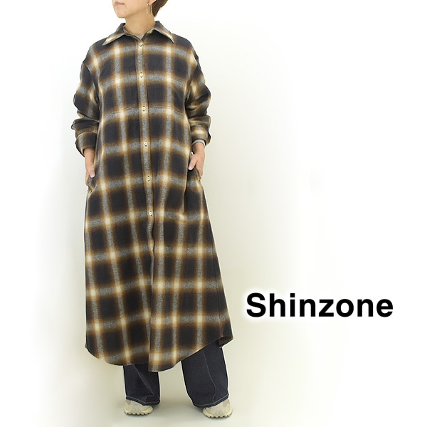 THE SHINZONE シンゾーン　チェックシャツ