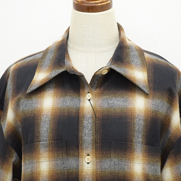 THE SHINZONE 󥾡 "CHECK SHIRT DRESS" ֥å ĥԡ 22AMSOP01 ǥ ̵