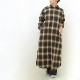 THE SHINZONE 󥾡 "CHECK SHIRT DRESS" ֥å ĥԡ 22AMSOP01 ǥ ̵