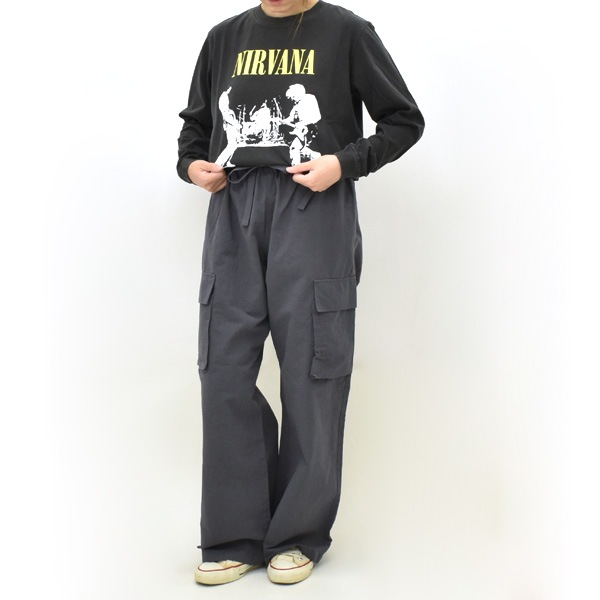 GOOD ROCK SPEED ���åɥ��å����ԡ���  �˥�������� �ץ���T����� Ĺµ ����Tee NIRVANA 24NVN205W ��ǥ����� ���