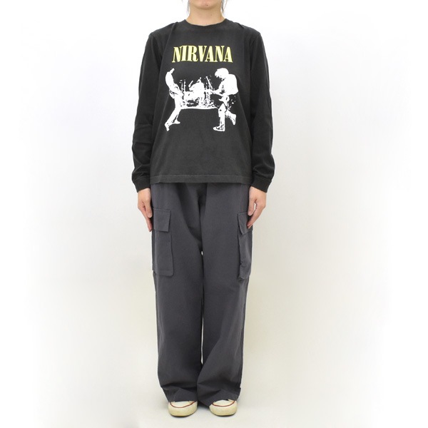 GOOD ROCK SPEED ���åɥ��å����ԡ���  �˥�������� �ץ���T����� Ĺµ ����Tee NIRVANA 24NVN205W ��ǥ����� ���