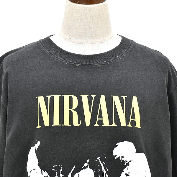 GOOD ROCK SPEED ���åɥ��å����ԡ���  �˥�������� �ץ���T����� Ĺµ ����Tee NIRVANA 24NVN205W ��ǥ����� ���