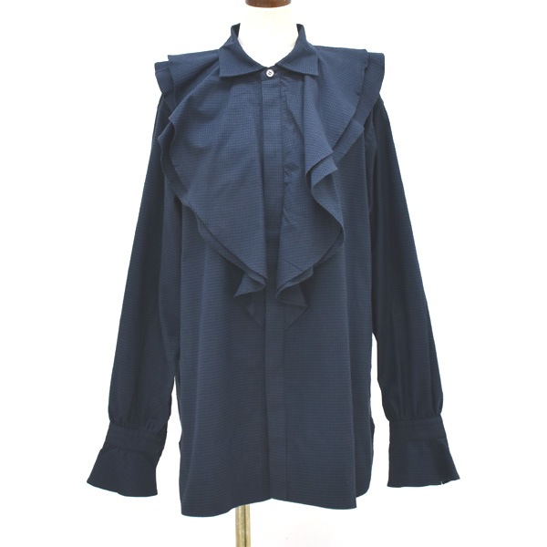 Oblada ���֥�� RAFFLE SHIRT CHECK �����å� ��åե륷��� F2510SH03������̵����