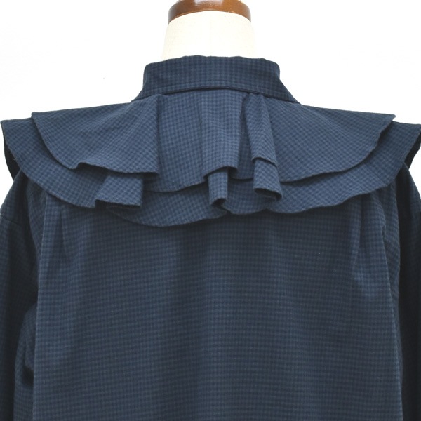 Oblada ���֥�� RAFFLE SHIRT CHECK �����å� ��åե륷��� F2510SH03������̵����