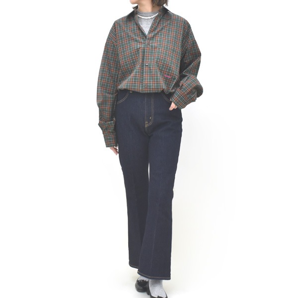 ��26FW��Oblada ���֥�� MARGARET JEANS INDIGO �ޡ�����åȥ����� ����ǥ��� �ե쥢�ǥ˥�ѥ�� F2610DP03 ��ǥ�����������̵����