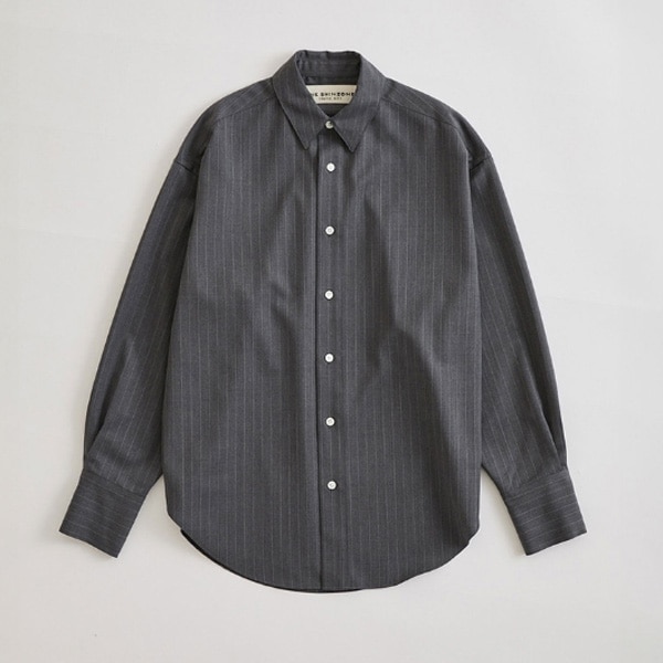 ��26AW��THE SHINZONE ���󥾡��� WASHABLE WOOL DADDY SHIRT(STRIPE) �����å���֥륦������ǥ������ ���ȥ饤�� 26AMSBL07 ��ǥ�����������̵���ۡ�ͽ���