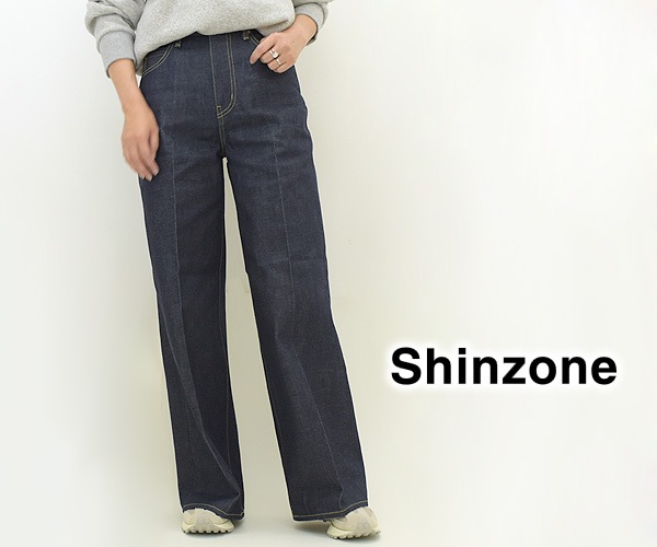 THE SHINZONE 󥾡 "ANNIE JEANS" ϥ 磻ɥǥ˥ѥ 22AMSPA04 ǥ ̵