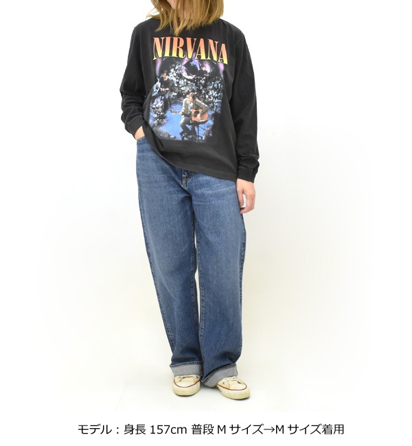 GOOD ROCK SPEED åɥåԡ  ˥ ץT Ĺµ Tee NIRVANA 24NVN203W ǥ