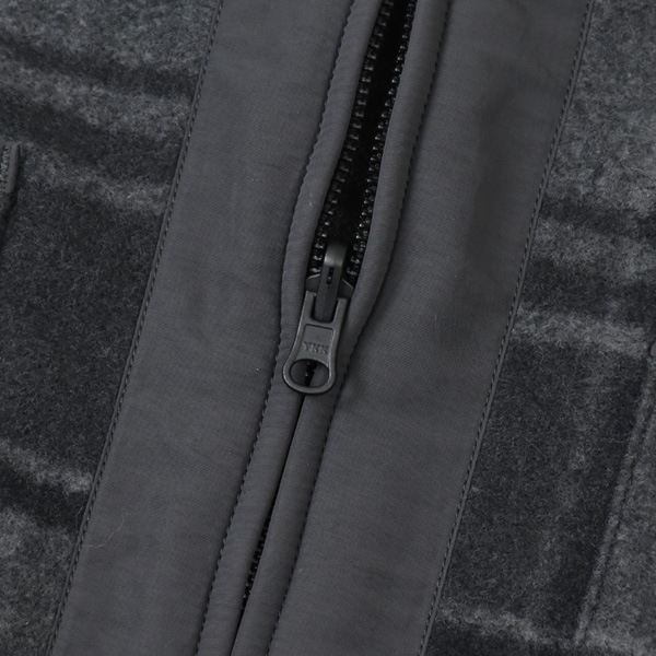 THE NORTH FACE PURPLE LABEL �Ρ����ե����� �ѡ��ץ�졼�٥� PLAS Plaid Fleece Field Cardigan �����å��ե꡼���ե�����ɥ����ǥ����� N25FA038������̵����