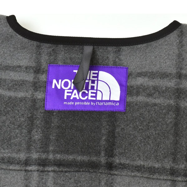 THE NORTH FACE PURPLE LABEL �Ρ����ե����� �ѡ��ץ�졼�٥� PLAS Plaid Fleece Field Cardigan �����å��ե꡼���ե�����ɥ����ǥ����� N25FA038������̵����