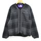 THE NORTH FACE PURPLE LABEL �Ρ����ե����� �ѡ��ץ�졼�٥� PLAS Plaid Fleece Field Cardigan �����å��ե꡼���ե�����ɥ����ǥ����� N25FA038������̵����
