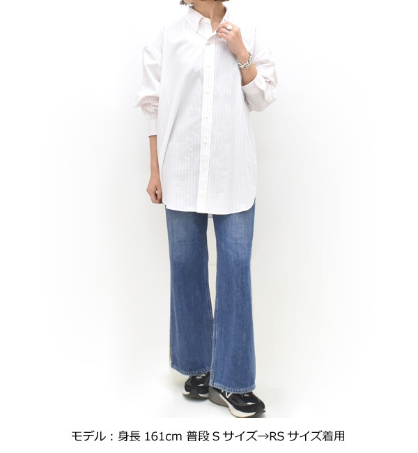 THE SHINZONE ���󥾡��� STRIPED DADDY SHIRT ���ȥ饤�ץ��ǥ������ 26MMSBL01 ��ǥ�����������̵����