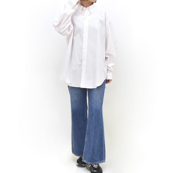 THE SHINZONE ���󥾡��� STRIPED DADDY SHIRT ���ȥ饤�ץ��ǥ������ 26MMSBL01 ��ǥ�����������̵����