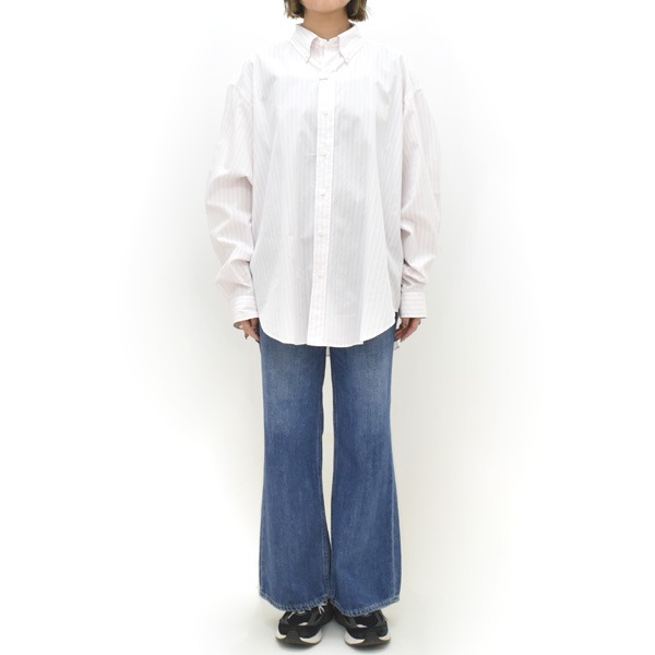 THE SHINZONE ���󥾡��� STRIPED DADDY SHIRT ���ȥ饤�ץ��ǥ������ 26MMSBL01 ��ǥ�����������̵����