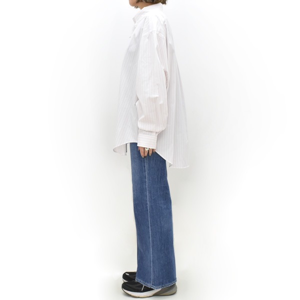 THE SHINZONE ���󥾡��� STRIPED DADDY SHIRT ���ȥ饤�ץ��ǥ������ 26MMSBL01 ��ǥ�����������̵����