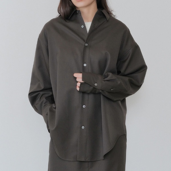 ��26AW��THE SHINZONE ���󥾡��� WASHABLE WOOL DADDY SHIRT �����å���֥륦���� ���ǥ������ ̵�� 26AMSBL10 ��ǥ�����������̵���ۡ�ͽ���