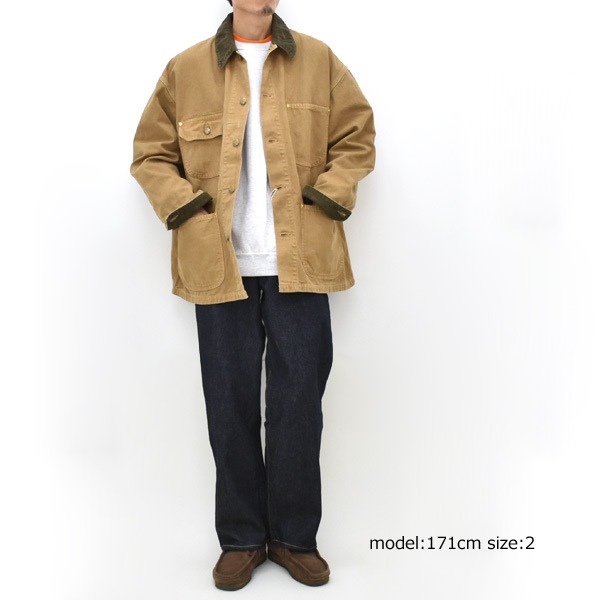 orSlow ���������� ���å����ե��å� ���С������� ���㥱�å� RELAX FIT OXFORD COVERALL 01-6034������̵����