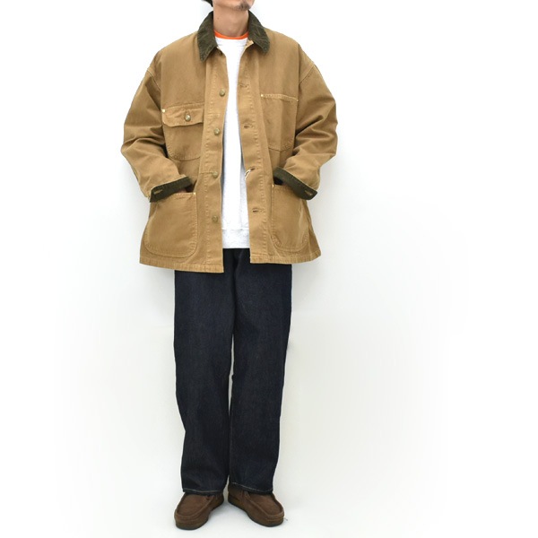 orSlow ���������� ���å����ե��å� ���С������� ���㥱�å� RELAX FIT OXFORD COVERALL 01-6034������̵����