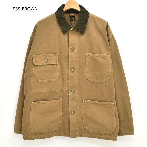 orSlow ���������� ���å����ե��å� ���С������� ���㥱�å� RELAX FIT OXFORD COVERALL 01-6034������̵����