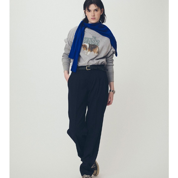 ��26AW��THE SHINZONE ���󥾡��� WASHABLE WOOL CHRYSLER PANTS �����å���֥륦���� ���饤���顼�ѥ�� 26AMSPA09 ��ǥ�����������̵���ۡ�ͽ���