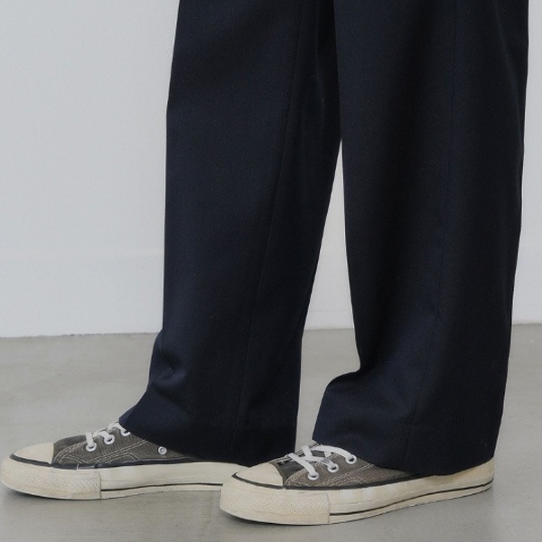 ��26AW��THE SHINZONE ���󥾡��� WASHABLE WOOL CHRYSLER PANTS �����å���֥륦���� ���饤���顼�ѥ�� 26AMSPA09 ��ǥ�����������̵���ۡ�ͽ���