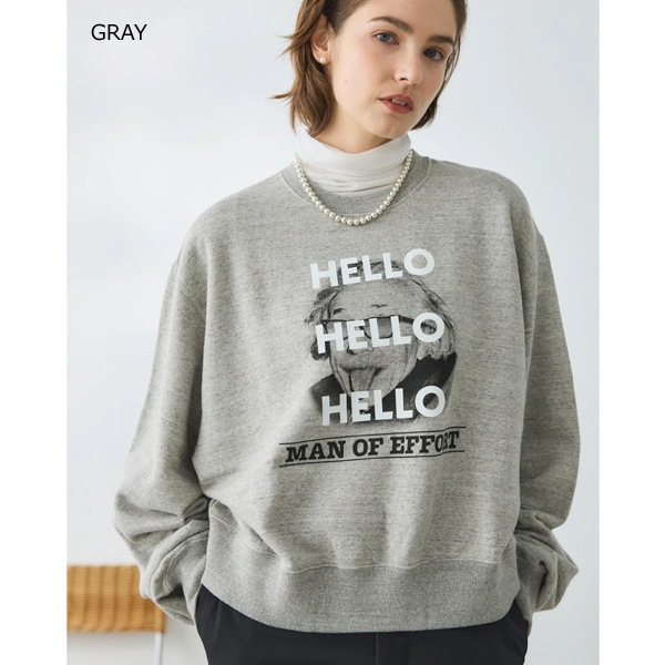 ��26FW��Oblada ���֥�� HELLO SWEAT ����ե��å��ץ��� �������åȥץ륪���С� Ĺµ S2510CU17 ��ǥ�����������̵���ۡ����ͽ���