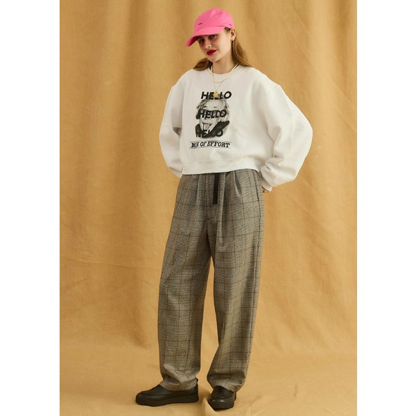 ��26FW��Oblada ���֥�� HELLO SWEAT ����ե��å��ץ��� �������åȥץ륪���С� Ĺµ S2510CU17 ��ǥ�����������̵���ۡ����ͽ���