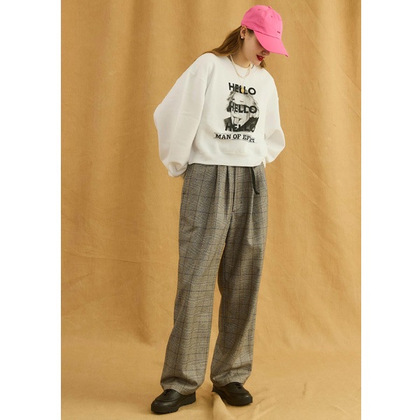 ��26FW��Oblada ���֥�� HELLO SWEAT ����ե��å��ץ��� �������åȥץ륪���С� Ĺµ S2510CU17 ��ǥ�����������̵���ۡ����ͽ���