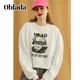 ��26FW��Oblada ���֥�� HELLO SWEAT ����ե��å��ץ��� �������åȥץ륪���С� Ĺµ S2510CU17 ��ǥ�����������̵���ۡ����ͽ���
