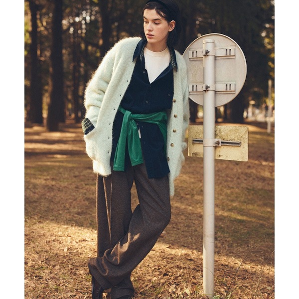 ��26AW��THE SHINZONE ���󥾡��� ALPACA SHAGGY KNIT CARDIGAN ����ѥ����㥮���˥åȥ����ǥ����� 26AMSNI03 ��ǥ�����������̵���ۡ�ͽ���