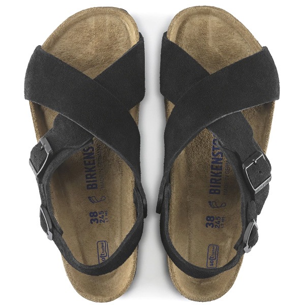 BIRKENSTOCK ӥ륱󥷥ȥå "TULUM 2 VL" BLACK ȥ 2 ɥ쥶 Хå եȥեåȥ٥å 1024086 ǥ̵