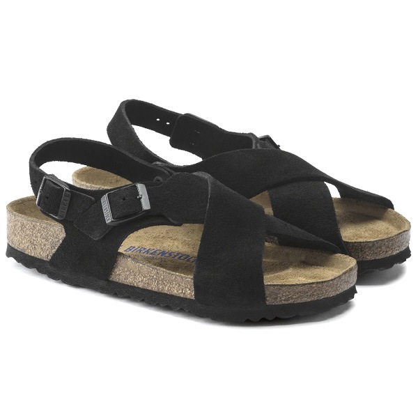 BIRKENSTOCK ӥ륱󥷥ȥå "TULUM 2 VL" BLACK ȥ 2 ɥ쥶 Хå եȥեåȥ٥å 1024086 ǥ̵