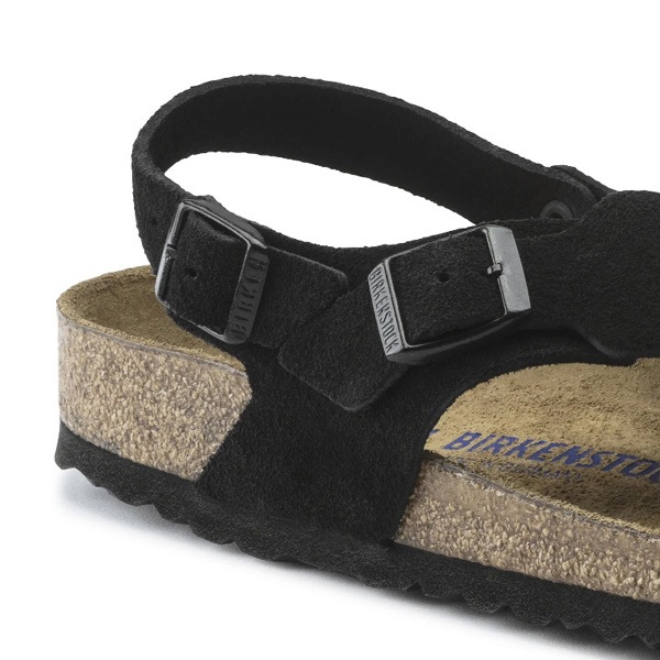 BIRKENSTOCK ӥ륱󥷥ȥå "TULUM 2 VL" BLACK ȥ 2 ɥ쥶 Хå եȥեåȥ٥å 1024086 ǥ̵