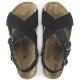 BIRKENSTOCK ӥ륱󥷥ȥå "TULUM 2 VL" BLACK ȥ 2 ɥ쥶 Хå եȥեåȥ٥å 1024086 ǥ̵