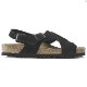 BIRKENSTOCK ӥ륱󥷥ȥå "TULUM 2 VL" BLACK ȥ 2 ɥ쥶 Хå եȥեåȥ٥å 1024086 ǥ̵