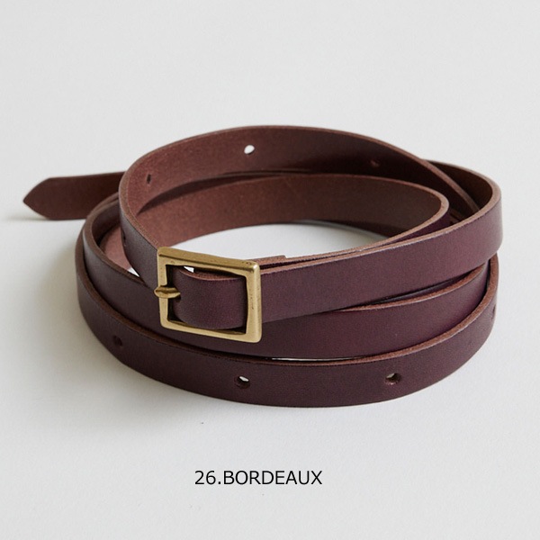 ��24SS��THE SHINZONE ���󥾡��� Vine BELT �쥶���ʥ����٥�� 24SMSIT04