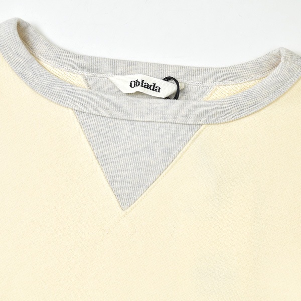 ��26SS��Oblada ���֥�� W GAZETTE SWEAT ���֥륬���å� �������å� S2610CU04������̵����