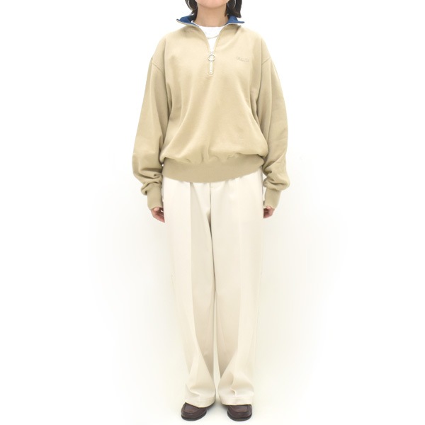 ��26FW��Oblada ���֥�� HALF ZIP SWEAT �ϡ��ե��åץ������å� F2610CU08 ��ǥ�����������̵����