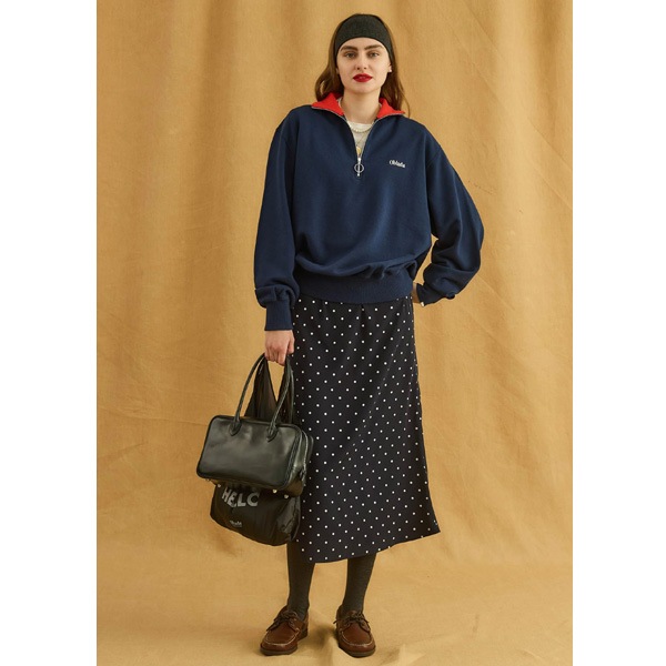 ��26FW��Oblada ���֥�� HALF ZIP SWEAT �ϡ��ե��åץ������å� F2610CU08 ��ǥ�����������̵���ۡ����ͽ���
