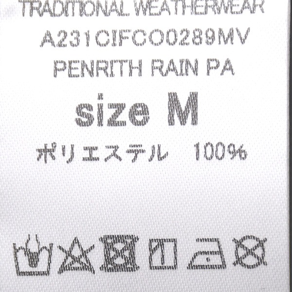 TRADITIONAL WEATHERWEAR ȥǥʥ  PENRITH RAIN PACKABLE B/W ڥꥹ 쥤 ѥå֥  ֥åå CO0289MV ǥ̵