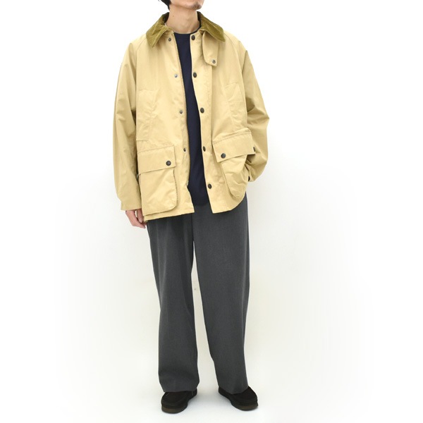 ��25SS��Barbour �Х֥��� OS Peached Bedale Casual Jacket �����С������� �ӥǥ��� �ԡ��������� ��� ��ǥ����� ��˥��å��� MCA0933������̵����