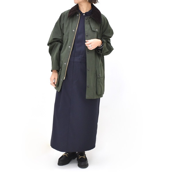 ��25SS��Barbour �Х֥��� OS Peached Bedale Casual Jacket �����С������� �ӥǥ��� �ԡ��������� ��� ��ǥ����� ��˥��å��� MCA0933������̵����