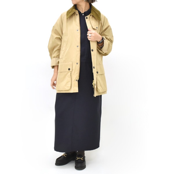 ��25SS��Barbour �Х֥��� OS Peached Bedale Casual Jacket �����С������� �ӥǥ��� �ԡ��������� ��� ��ǥ����� ��˥��å��� MCA0933������̵����