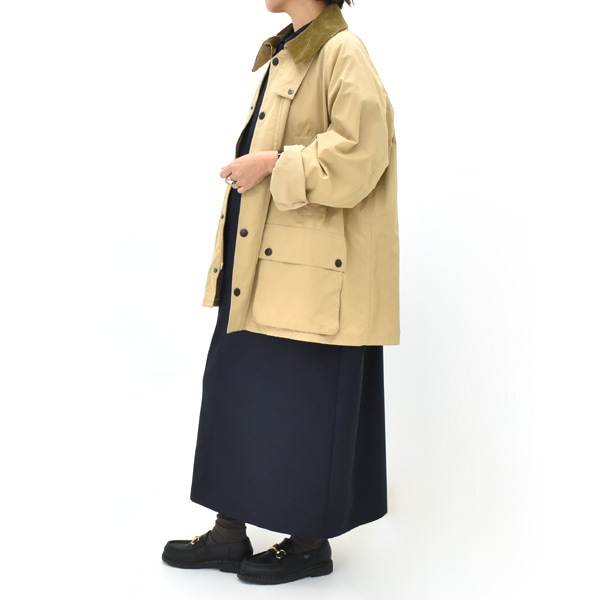 ��25SS��Barbour �Х֥��� OS Peached Bedale Casual Jacket �����С������� �ӥǥ��� �ԡ��������� ��� ��ǥ����� ��˥��å��� MCA0933������̵����