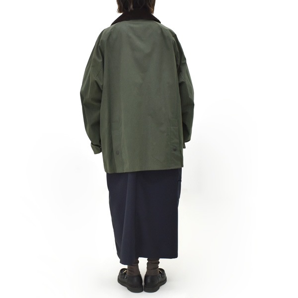 ��25SS��Barbour �Х֥��� OS Peached Bedale Casual Jacket �����С������� �ӥǥ��� �ԡ��������� ��� ��ǥ����� ��˥��å��� MCA0933������̵����