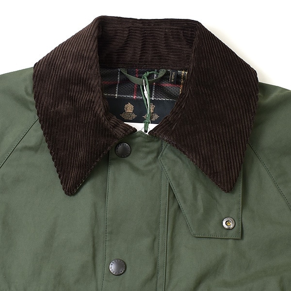 ��25SS��Barbour �Х֥��� OS Peached Bedale Casual Jacket �����С������� �ӥǥ��� �ԡ��������� ��� ��ǥ����� ��˥��å��� MCA0933������̵����