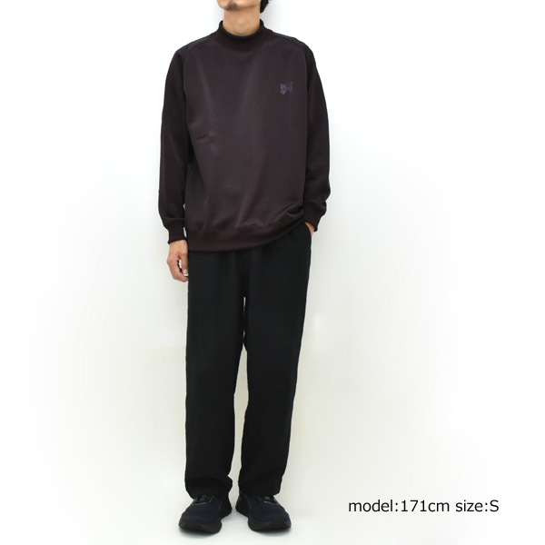 ��25AW��Needles �ˡ��ɥ륺 Mock Neck Shirt -Bright Jersey- ��å��ͥå������ �������å� RW333������̵����
