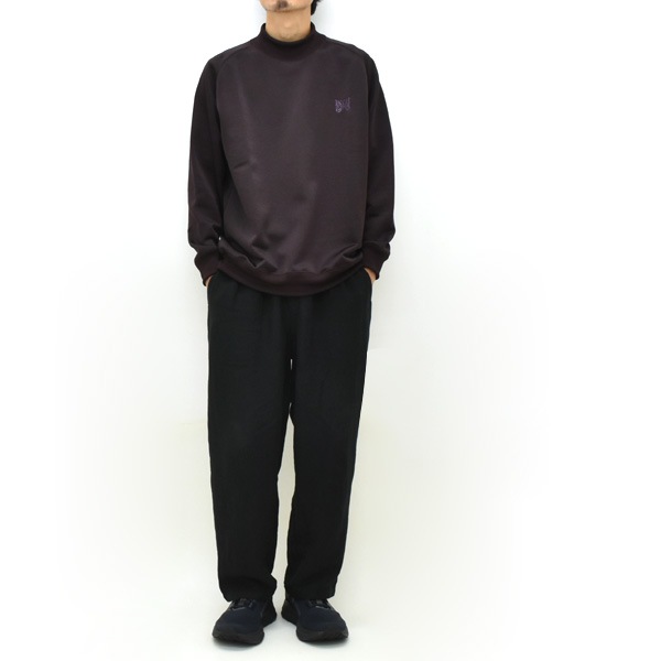 ��25AW��Needles �ˡ��ɥ륺 Mock Neck Shirt -Bright Jersey- ��å��ͥå������ �������å� RW333������̵����