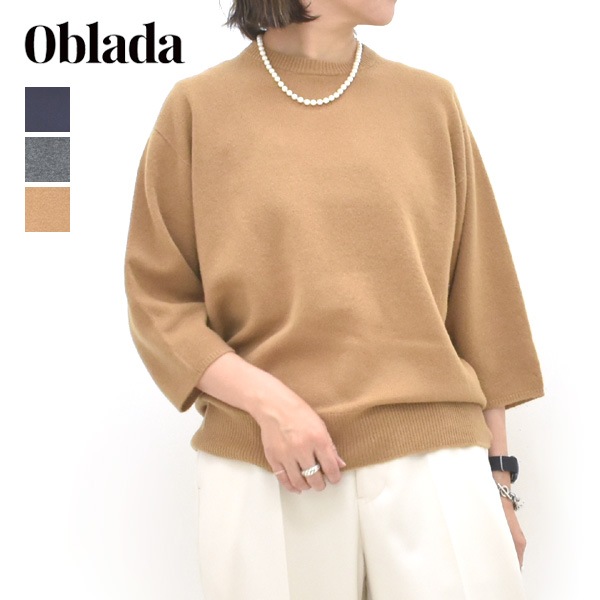��26FW��Oblada ���֥�� FILL KNIT �ե��� �˥å� ���åȥ��� ��ʬµ F2610KN05 ��ǥ�����������̵����